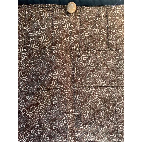 Handmade Patchwork Quilt 62” x 69” Geometric Patterns & Earthy Tones - Picture 8 of 8